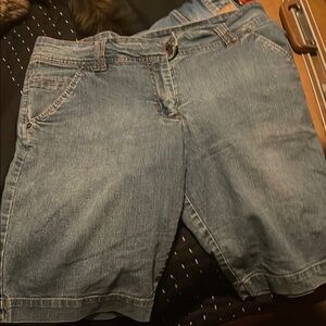 Casual Blue Denim Shorts